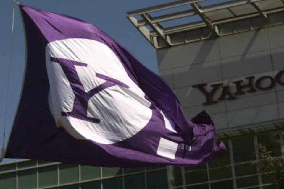 Ações do Yahoo sobem com alta das receitas do Alibaba