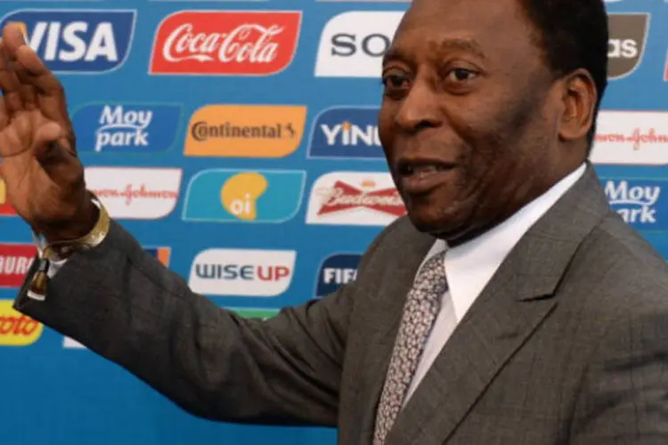 
	Pel&eacute;, na Costa do Sau&iacute;pe: ex-jogador&nbsp;&eacute; s&oacute;cio majorit&aacute;rio da Sport 10, uma empresa criada em 2012 para consolidar os direitos de sua marca
 (Getty Images)