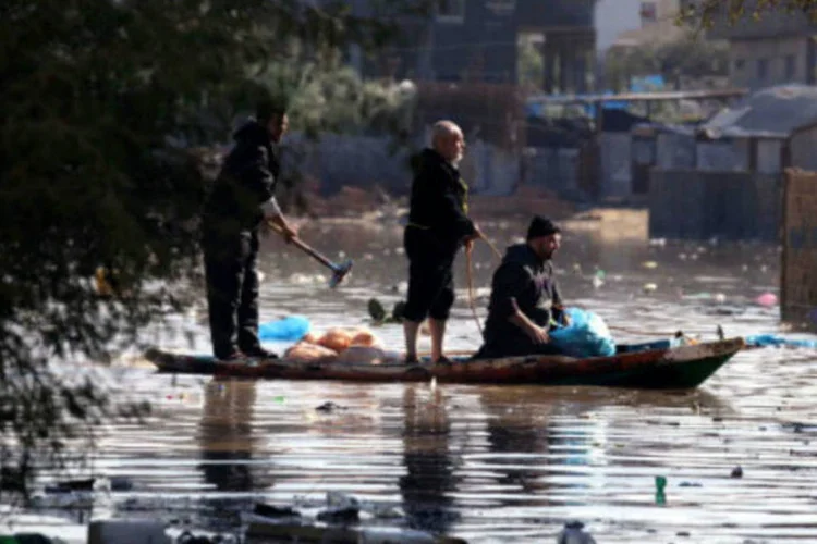 
	Faixa de Gaza: havia a bordo dezenas de foguetes M302, uma arma que refor&ccedil;aria significativamente o poder de fogo dos palestinos, dando-lhes a capacidade de atingir o territ&oacute;rio de Israel a uma dist&acirc;ncia de quase 200 km da fronteira
 (Getty Images)