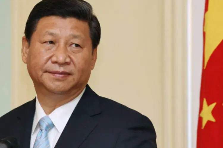 
	Presidente chin&ecirc;s Xi Jinping: sess&atilde;o &eacute; a&nbsp;primeira desde a posse do presidente
 (Goh Seng Chong/Bloomberg)