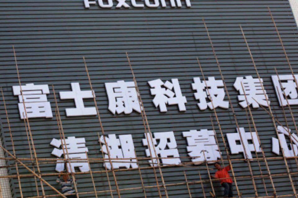 Foxconn pretende investir US$ 12 bi no Brasil