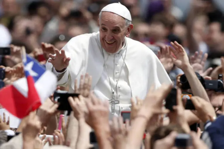 Papa Francisco: a expectativa é de que os argentinos sejam os estrangeiros em maior número presentes no Brasil para o evento. (REUTERS/Tony Gentile)