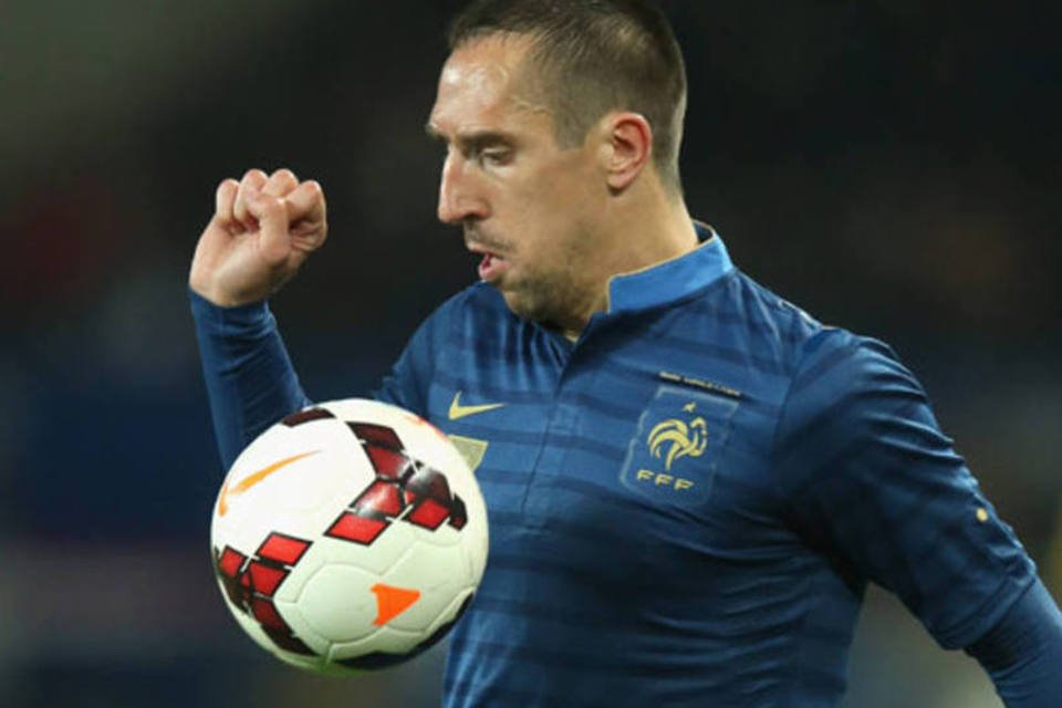 Lesão tira Ribery da Copa