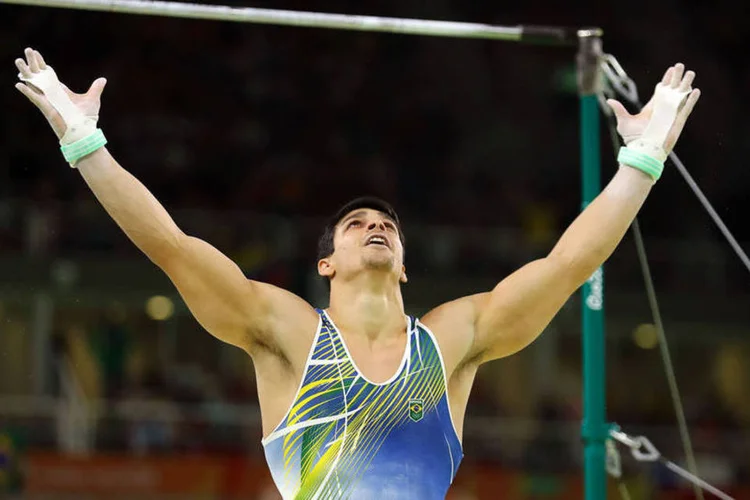 
	Francisco Barreto: no solo feminino, a americana Simone Biles confirmou o favoritismo e conquistou sua quarta medalha de ouro nos Jogos
 (Mike Blake / Reuters)