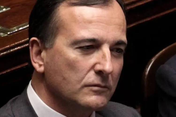 Franco Frattini, chanceler italiano: país não vai aceitar propostas de Trípoli (Getty Images)