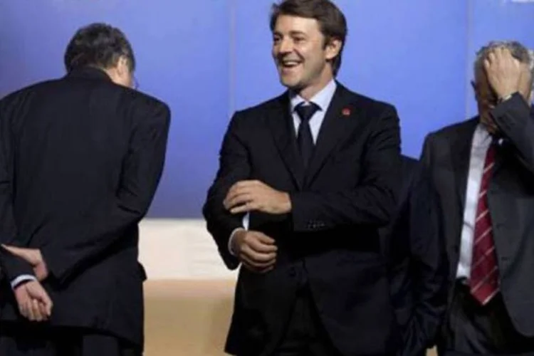 François Baroin é no segundo dia de cúpula do G20 em Paris (Fred Dufour/AFP)