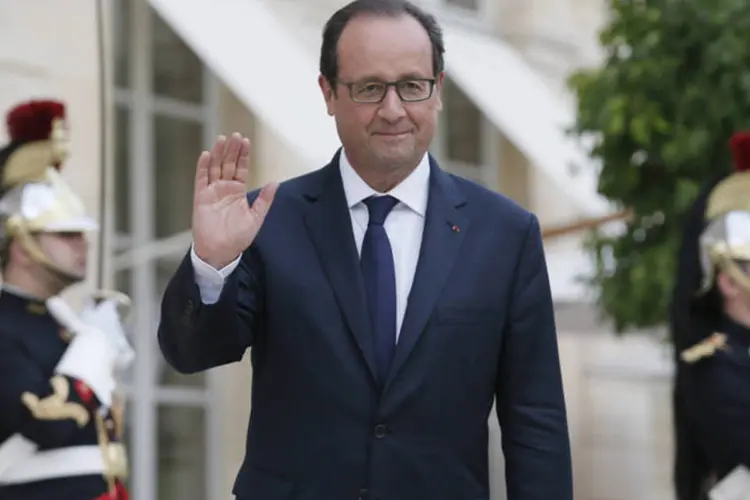 François Hollande: França vai contribuir com 1 bilhão de dólares para um fundo global quase sem recursos (Gonzalo Fuentes/Reuters)