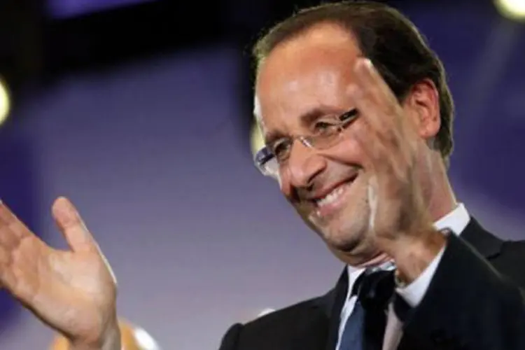 François Hollande saiu fortalecido das eleições legislativas (Thomas Coex/AFP)