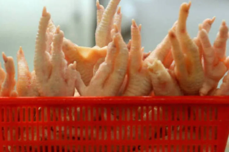 Pé de frango: "A vigilância sobre o produto importado do Brasil continuará a ser aprimorada", disse o órgão de Hong Kong (Cameron Spencer/Getty Images)