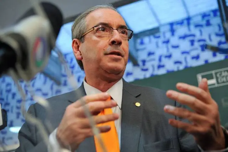 
	Segundo a den&uacute;ncia, Eduardo Cunha exigiu US$ 5 milh&otilde;es de propina em dois contratos da Petrobras para a compra de navios-sonda
 (Fabio Rodrigues Pozzebom/ Agência Brasil)