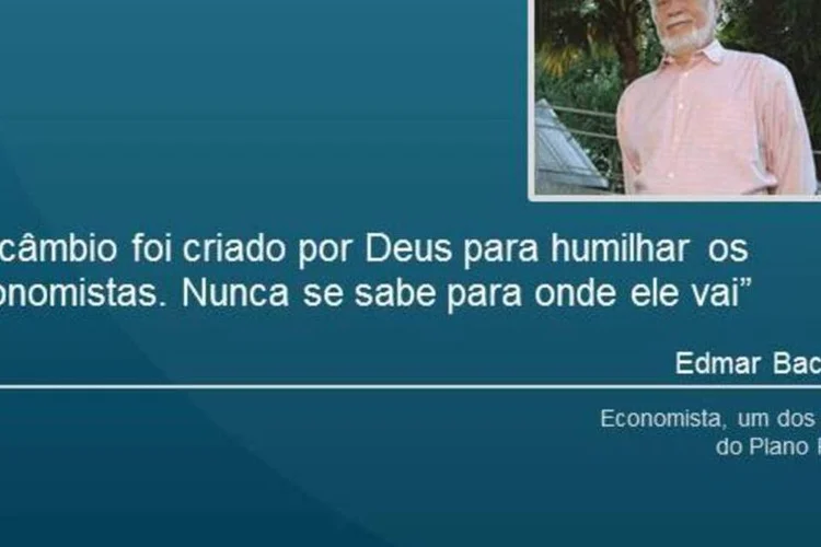 Frase de Edmar Bacha, economista, um dos pais do Plano Real (Selmy Yassuda)