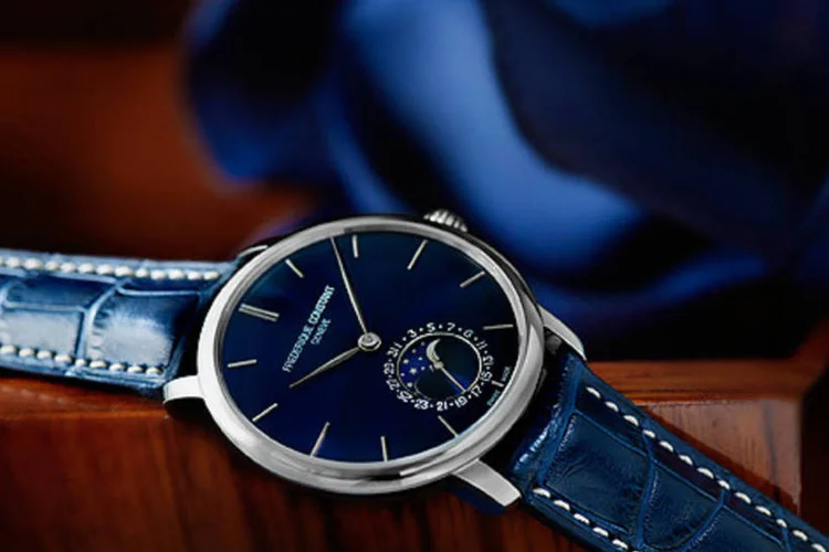 Frédérique Constant Slimline Moonphase Manufacture (Divulgação)