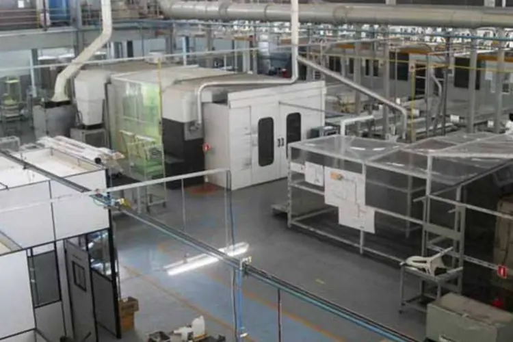 Instalações da Friuli, que fabrica de peças aeronáuticas em São José dos Campos, em São Paulo (Divulgação)