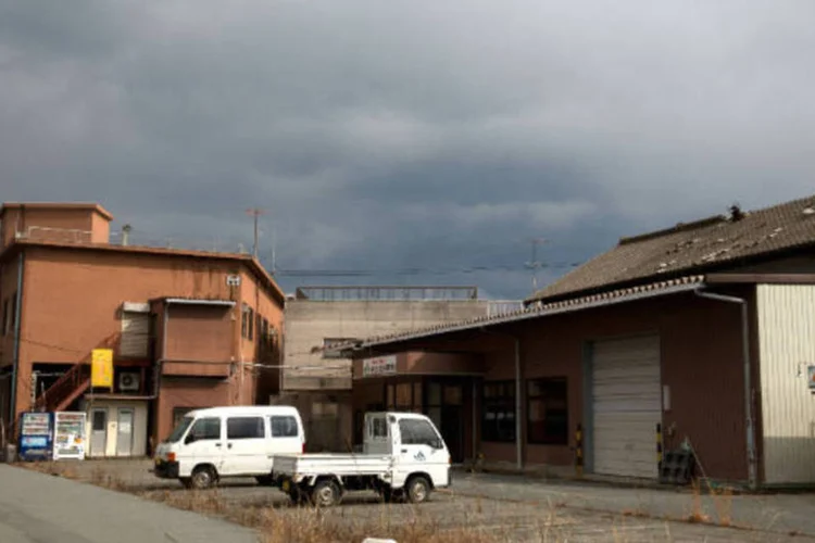 Futaba, a três quilômetros de Fukushima, é uma das cidades abandonadas (Ken Ishii/Getty Images)