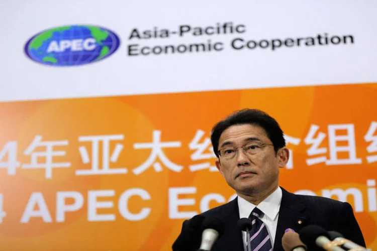 Fumio Kishida: ministro das relações exteriores do Japão (Reuters)