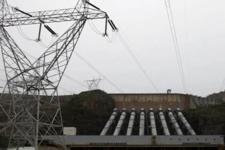 
	Usina hidrel&eacute;trica de Furnas: No Tri&acirc;ngulo Mineiro, as chuvas s&atilde;o satisfat&oacute;rias e intensas em Itumbiara, Nova Ponte, Emborca&ccedil;&atilde;o e Furnas
 (REUTERS/Paulo Whitaker)