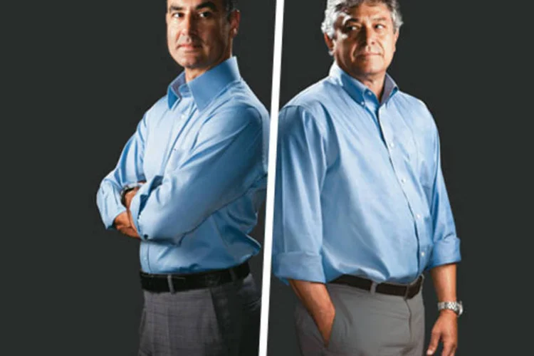Maurício Preto, dono da Sil, e Carlos Cesar de Freitas, dono da Lubrin (Daniela Toviansky)