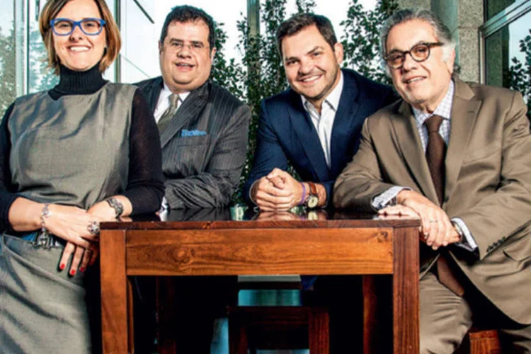 Sócios do AidarSBZ, de São Paulo: união que deu certo (Paulo Pampolin / VOCÊ S/A)