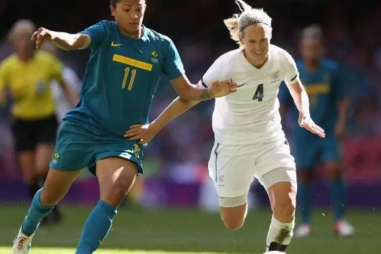 
	Futebol feminino: a federa&ccedil;&atilde;o divulgou que, em 2015, um n&uacute;mero recorde de 130 confedera&ccedil;&otilde;es nacionais foram beneficiadas com programas de desenvolvimento do futebol feminino
 (Getty Images)