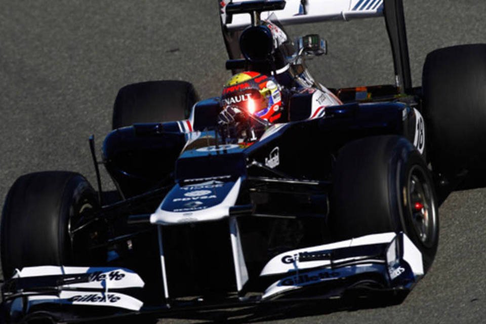 Williams apresenta o FW34 de Maldonado e Bruno Senna