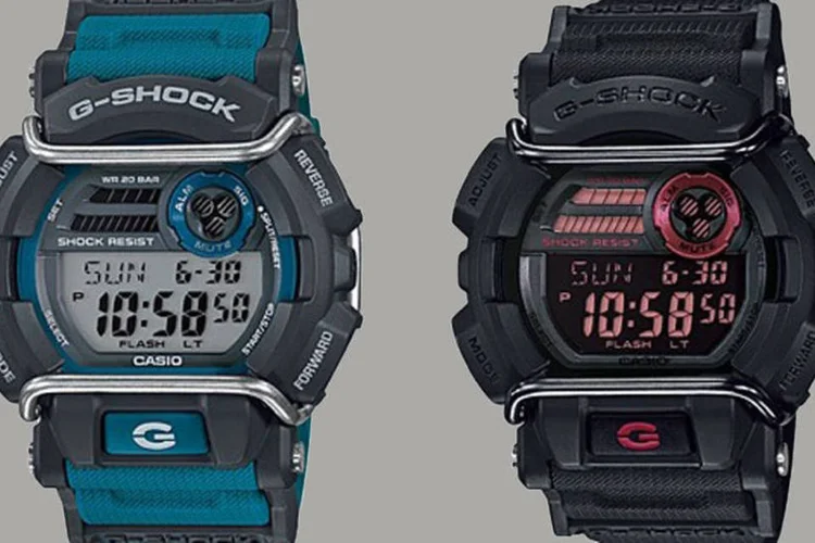 Relógio G-Shock: São 200 metros de resistência à água, além da proteção contra choques, proporcionada por sua caixa emborrachada (Divulgação)
