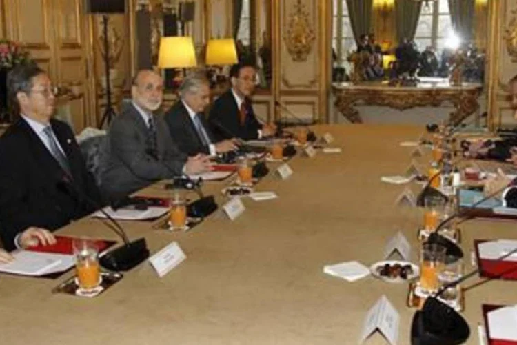 Ministros reunidos em Paris: China resiste a acordo (Charles Platiau/Reuters)