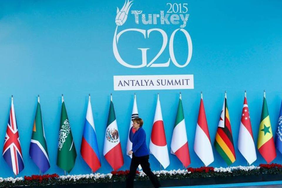 
	G20: &quot;a inclina&ccedil;&atilde;o de Kiev por a&ccedil;&otilde;es de for&ccedil;a prejudica o processo de Minsk (para a paz na Ucr&acirc;nia)&quot;
 (REUTERS/Murad Sezer)