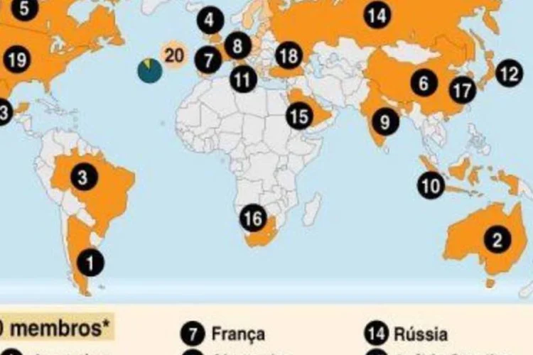 Os países do G20 reúnem-se a partir de sexta-feira no Canad