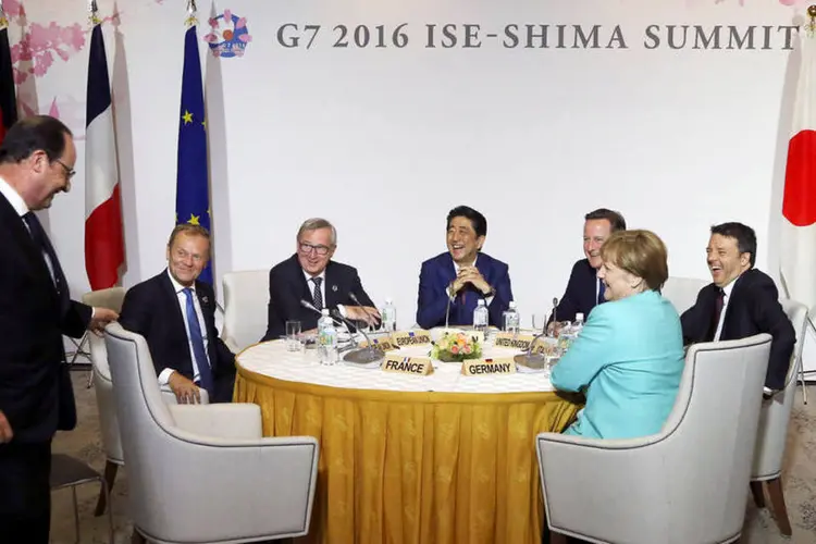 
	G7: texto defende tamb&eacute;m o fortalecimento da coopera&ccedil;&atilde;o al&eacute;m da fronteira na hora de fazer cumprir as leis sobre corrup&ccedil;&atilde;o
 (Eugene Hoshiko / Reuters)