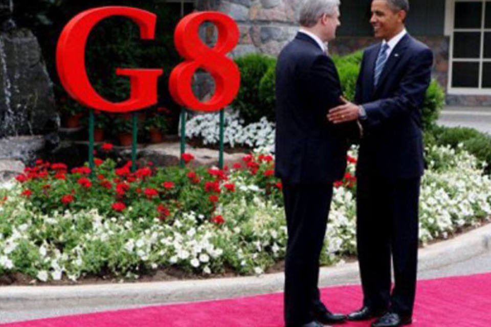 G8 inaugura cúpula no Canadá