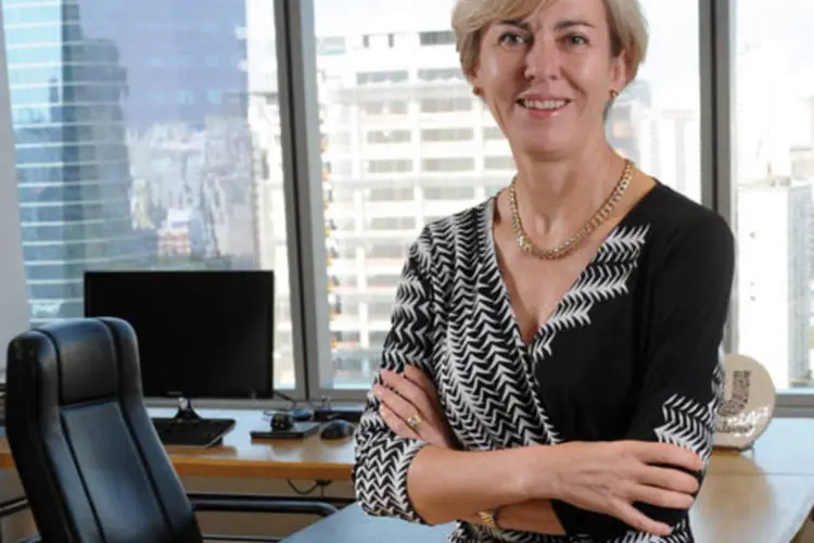 Gail Klintworth, diretora global de sustentabilidade da Unilever: a meta é criar um novo modelo de consumo (Raul Junior/EXAME.com)