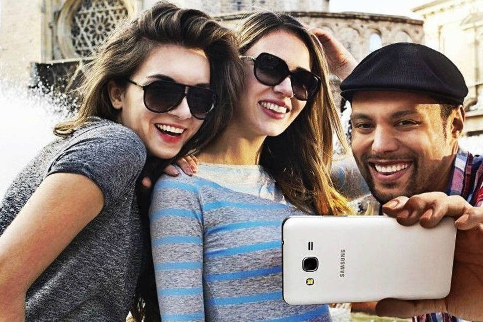 Galaxy Gran Prime Duos, da Samsung, é ideal para selfies