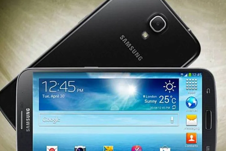 Smartphone Galaxy Mega 6.3, da Samsung (Montagem de EXAME.com com fotos de divulgação)
