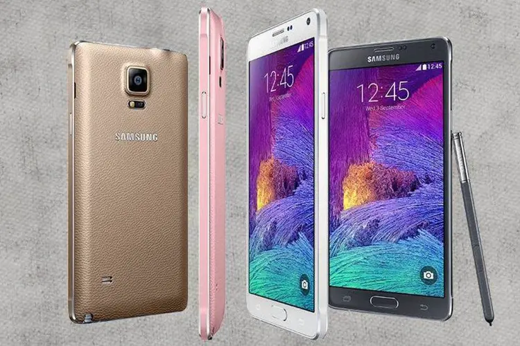 Galaxy Note 4: a tela de resolução Quad HD impressiona (Samsung/Divulgação)