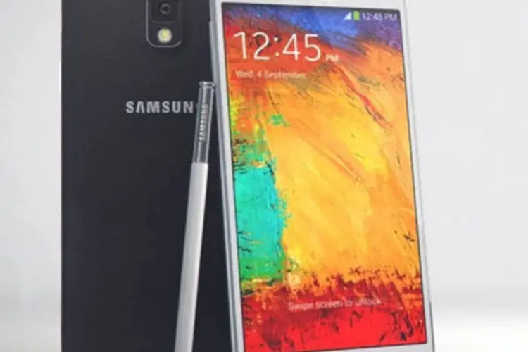 Samsung Galaxy Note 3: é possível que o visual da parte de trás do aparelho continue o mesmo (Divulgação/Samsung)