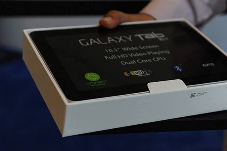 Apple bloqueia venda do tablet Galaxy, da Samsung, na Europa