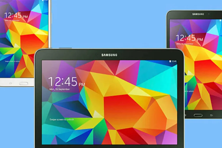 Novos modelos de tablets anunciados pela Samsung esta semana (Divulgação)