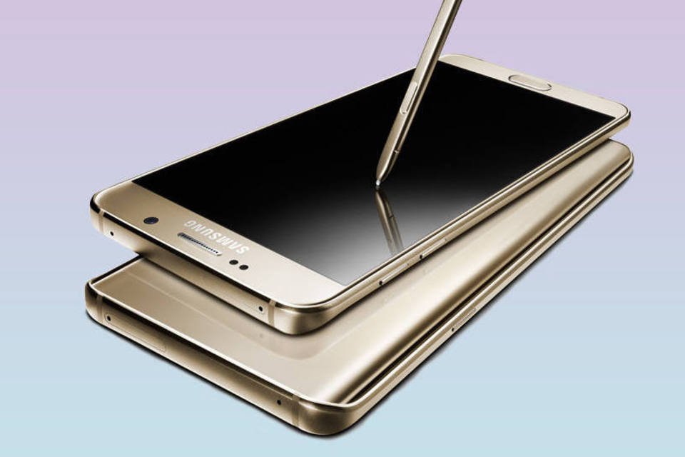 Galaxy Note 5 é o aparelho topo de linha da Samsung
