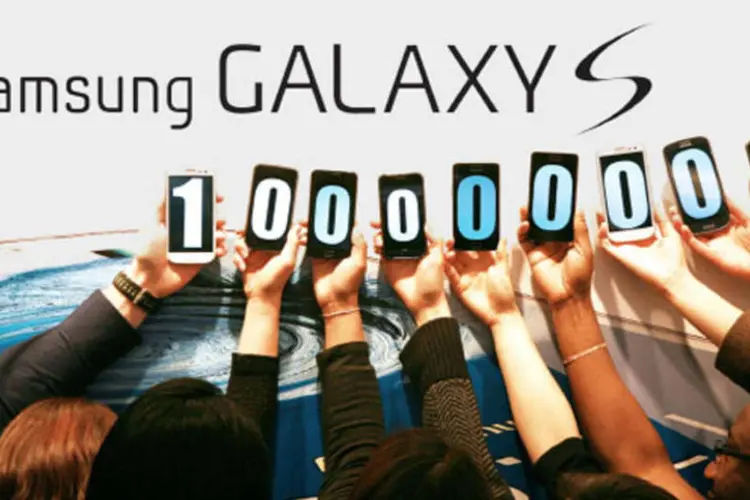 Samsung: empresa diz ter vendido mais de 100 milhões de unidades de smartphones da linha Galaxy S desde o lançamento em 2010 (Samsung)