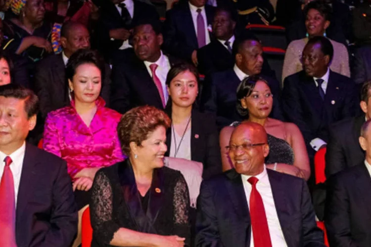
	V C&uacute;pula dos Brics: &quot;condenamos o aumento das viola&ccedil;&otilde;es aos direitos humanos e das leis humanit&aacute;rias internacionais&quot;, disseram os l&iacute;deres
 (Roberto Stuckert Filho/PR)