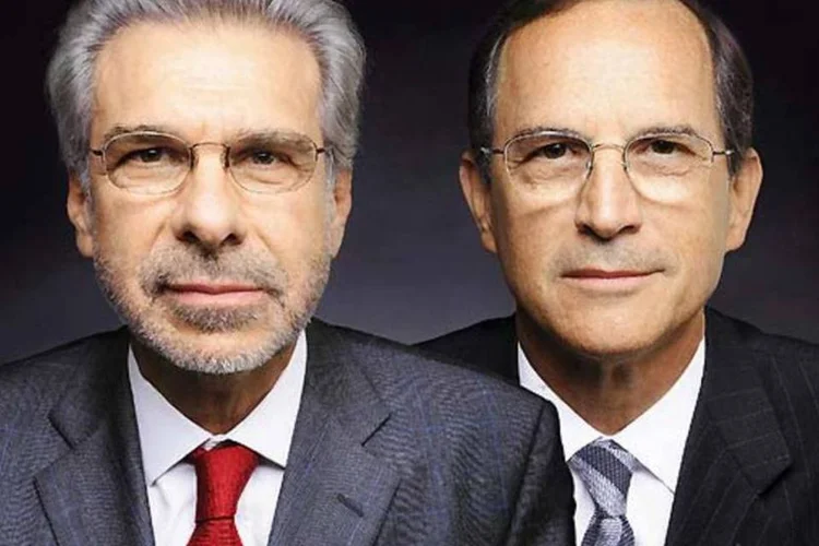 Nildemar Secches (esq) e Luiz Fernando Furlan: arquitetos da fusão que criou a Brasil Foods (GERMANO LUDERS)