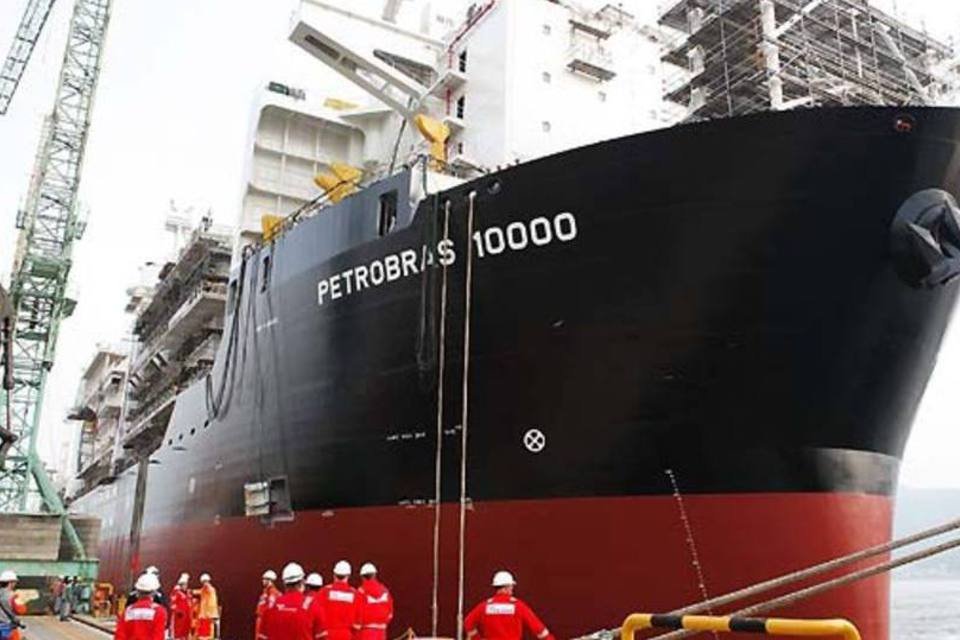 Petrobras inicia conversão de casco em navio-plataforma