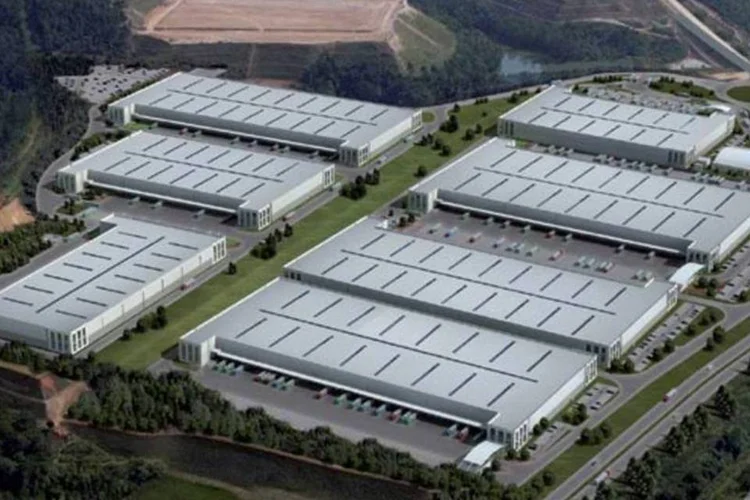 Projeto de condomínio logístico em Cajamar (SP): aluguéis elevados atraem investidores (Divulgação)