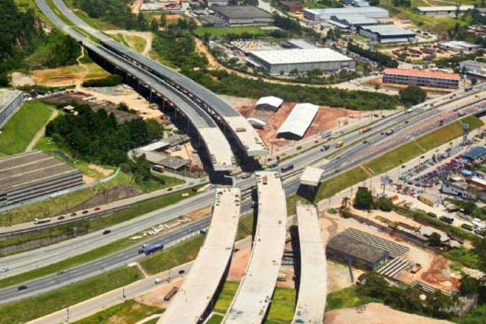 Ferroanel em SP pode acompanhar traçado do Rodoanel