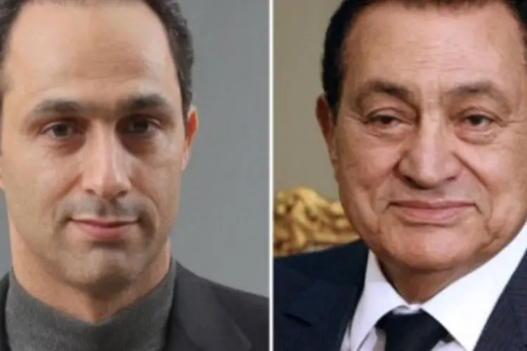 A Justiça egípcia decidiu prorrogar por 15 dias a prisão preventiva de Gamal Mubarak, filho do ex-ditador Hosni Mubarak.
 (AFP  Cris Bouroncle)