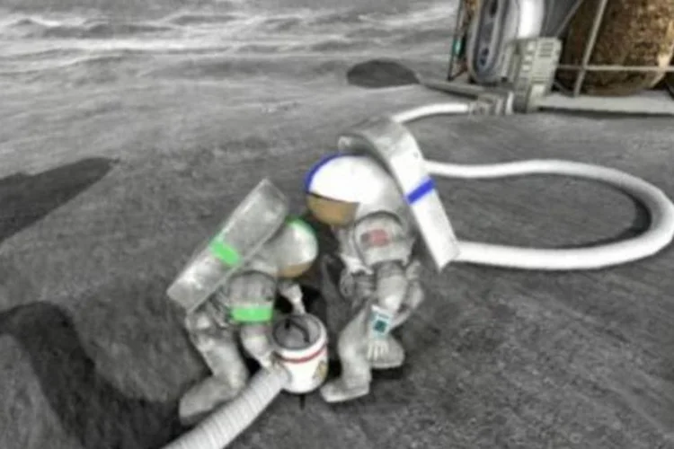 O usuário se torna um astronauta da equipe que viajou até a base lunar Alfa para reparar o sistema de oxigênio.  (.)