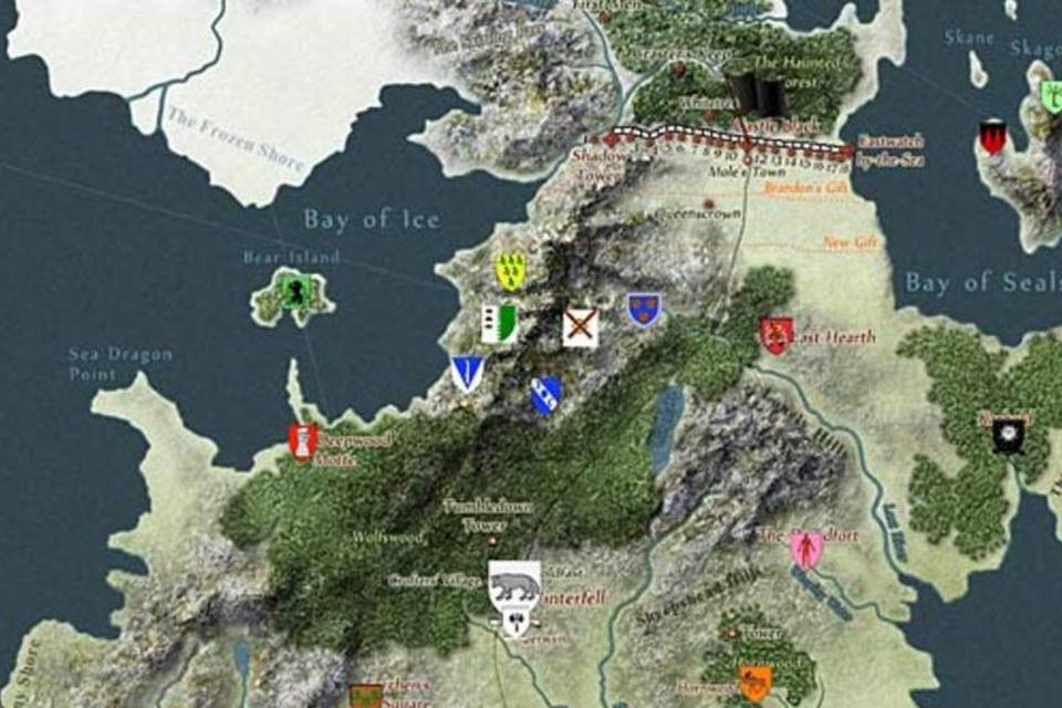 "Game of Thrones" já tem seu próprio Google Maps