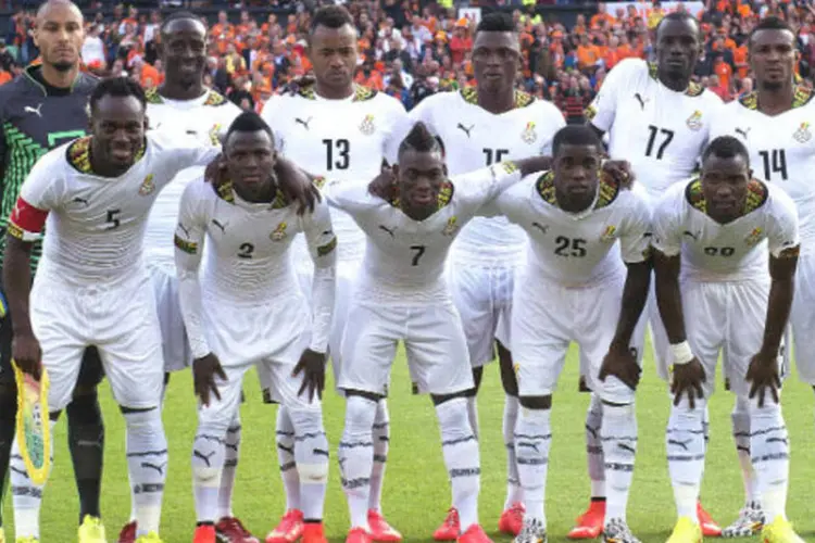 
	Sele&ccedil;&atilde;o de Gana: Gana ainda tem chances de classifica&ccedil;&atilde;o para as oitavas da Copa
 (REUTERS/Toussaint Kluiters/United Photos)