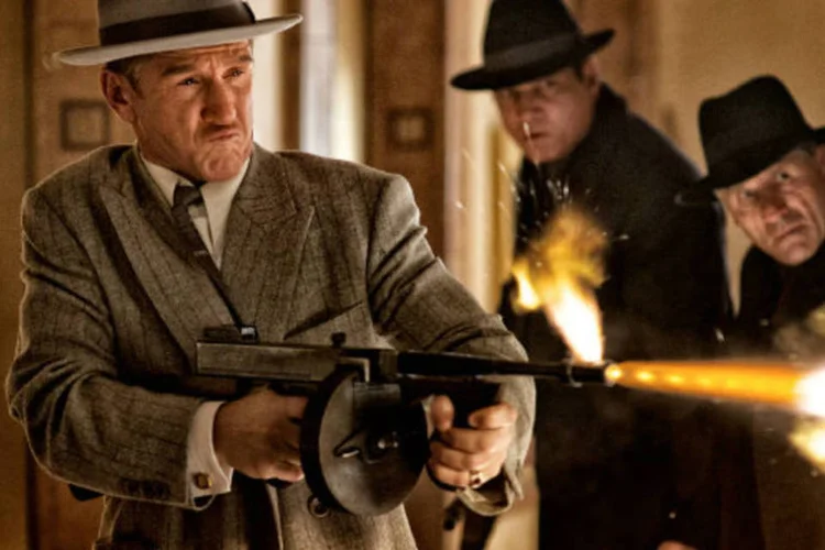 O ator Sean Penn em cena do filme "Gangster Squad", de Ruben Fleischer (Divulgação)