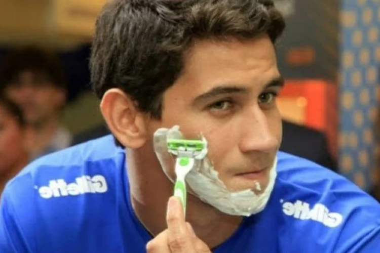
	A&ccedil;&atilde;o da Gillette com Ganso: espa&ccedil;o no shopping &eacute; assinado pela ag&ecirc;ncia Newstyle
 (Divulgação)